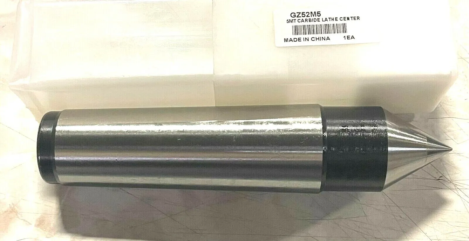 Dead Center #5 Morse Taper Full Carbide Tip Lathe Center