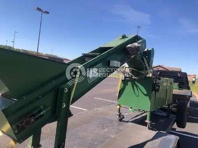 USED COMPACTORS, INC. GP1500C GLASS PULVERIZER, CONVEYOR, CRUSHER, & TROMMEL