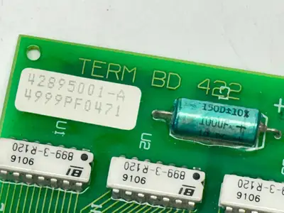 Term BD 422, 42895001 | Universal Instruments Term BD 422 42895001 - Used