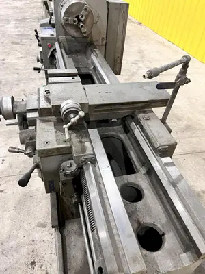 14" x 40" MILLPORT MODEL #1440 GAP BED ENGINE LATHE, 1-9/16" HOLE: STOCK #21728