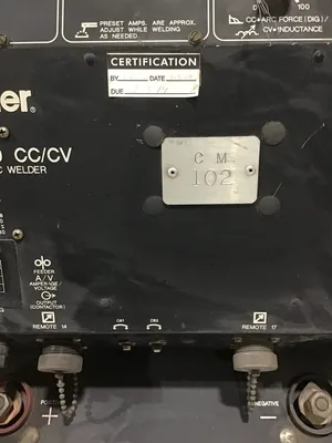 Miller Maxtron 450 CC/CV DC Inverter Arc Welder 3PH