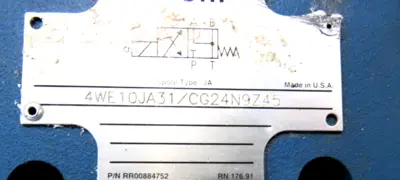 NEW REXROTH 4WE10JA31/CG24N9Z45