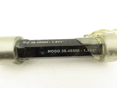 R&K Tool Pin Plug Guage Go 38.40mm Nogo 38.48mm Inspection Tool