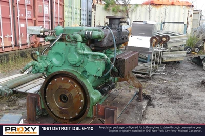 Used 1961 DETROIT DSL 6-110 Diesel Engines Florida US | Proxy Equipment #1384846