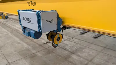 DEMAG 10 Ton Cranes - Overhead, Bridge | Highland Machinery & Crane (9)