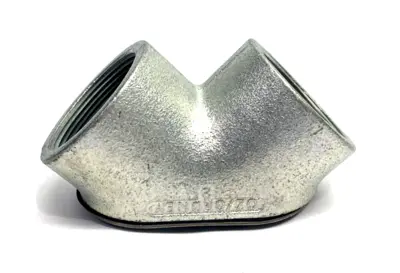 FF-200,FF200,FF 200 | OZ GEDNEY FF 200 Raintight Corner Pulling Elbow, 2" Trade, 3-1/4" FNPT - New – Open box