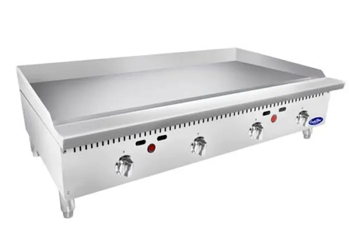 48-LP Heavy Duty Stainless Steel 48-Inch Manual Griddle