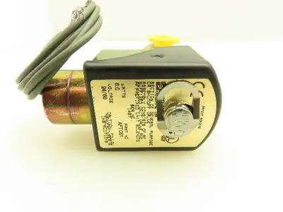 Parker AFTC01 Brass Solenoid Valve 2 Way NC 24V 60Hz 1/4" NPT