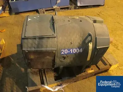 USED General Electric 200 HP GE Electrostat DC Motor, 550 Volt