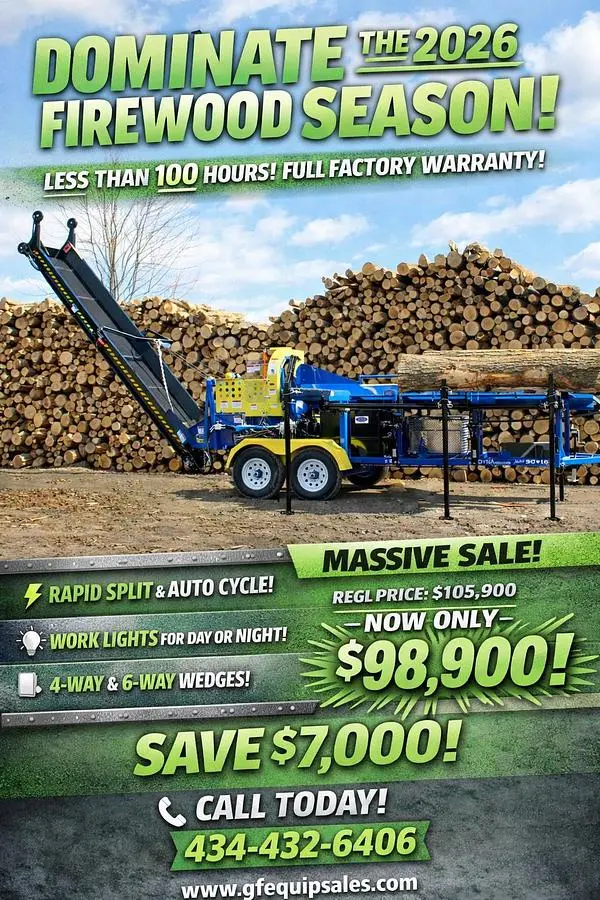 NEW 2025 DYNA SC-16 FIREWOOD PROCESSOR
