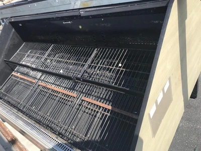 118-0017 6' Self Contained Produce Case