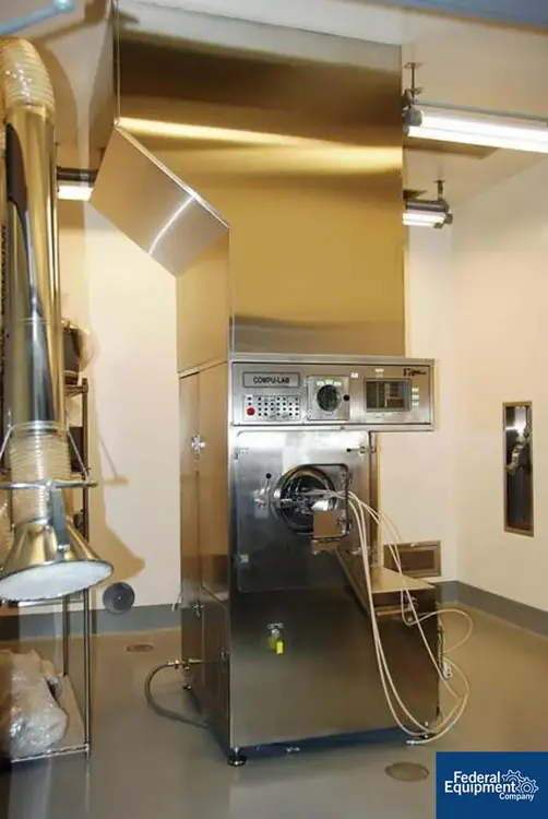 Used Thomas Processing 24" Thomas COMPU-Lab Coating Pan, S/S Coating Pans Ohio US | Federal Equipment Company #127761