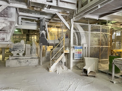 Air swept Continuous ball mill / Drier