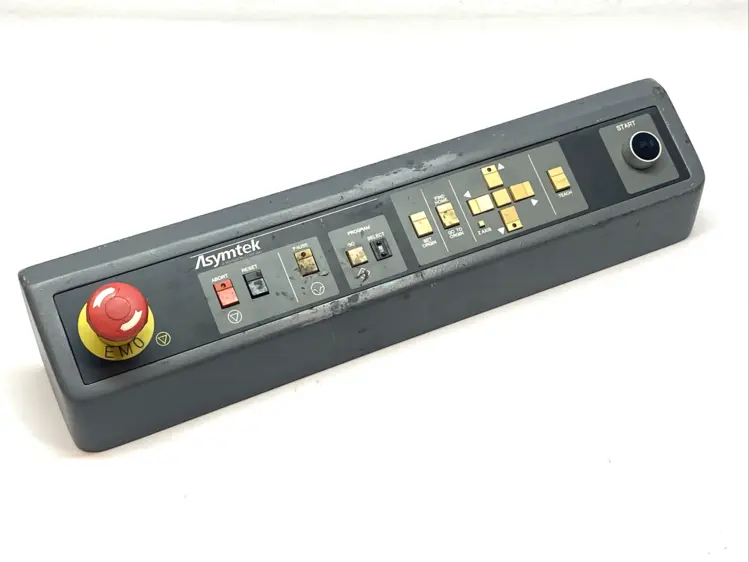 Used Asymtek Rev. C Machine Interface Control Panel w/ 05-0020-07 Rev. D Automation Control (HMI) Michigan US | Maverick Industrial Sales #1395390