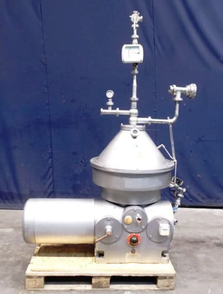 Westfalia MSG 85-01-076 CIP milk separator, 316SS.