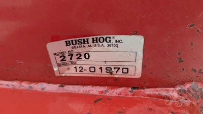 USED BUSH HOG 2720
