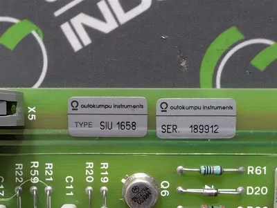 Outotec SIU 1658 Serial Interface Board 3811 551-2K Used