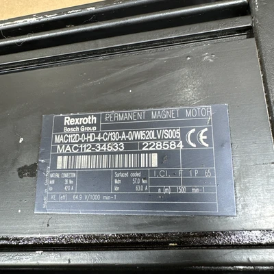 USED Rexroth MAC112D-0-HD-4-C/130-A-0/WI520LV/S005