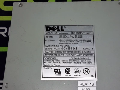 DELL PS-5151-1 POWER SUPPLY 145W
