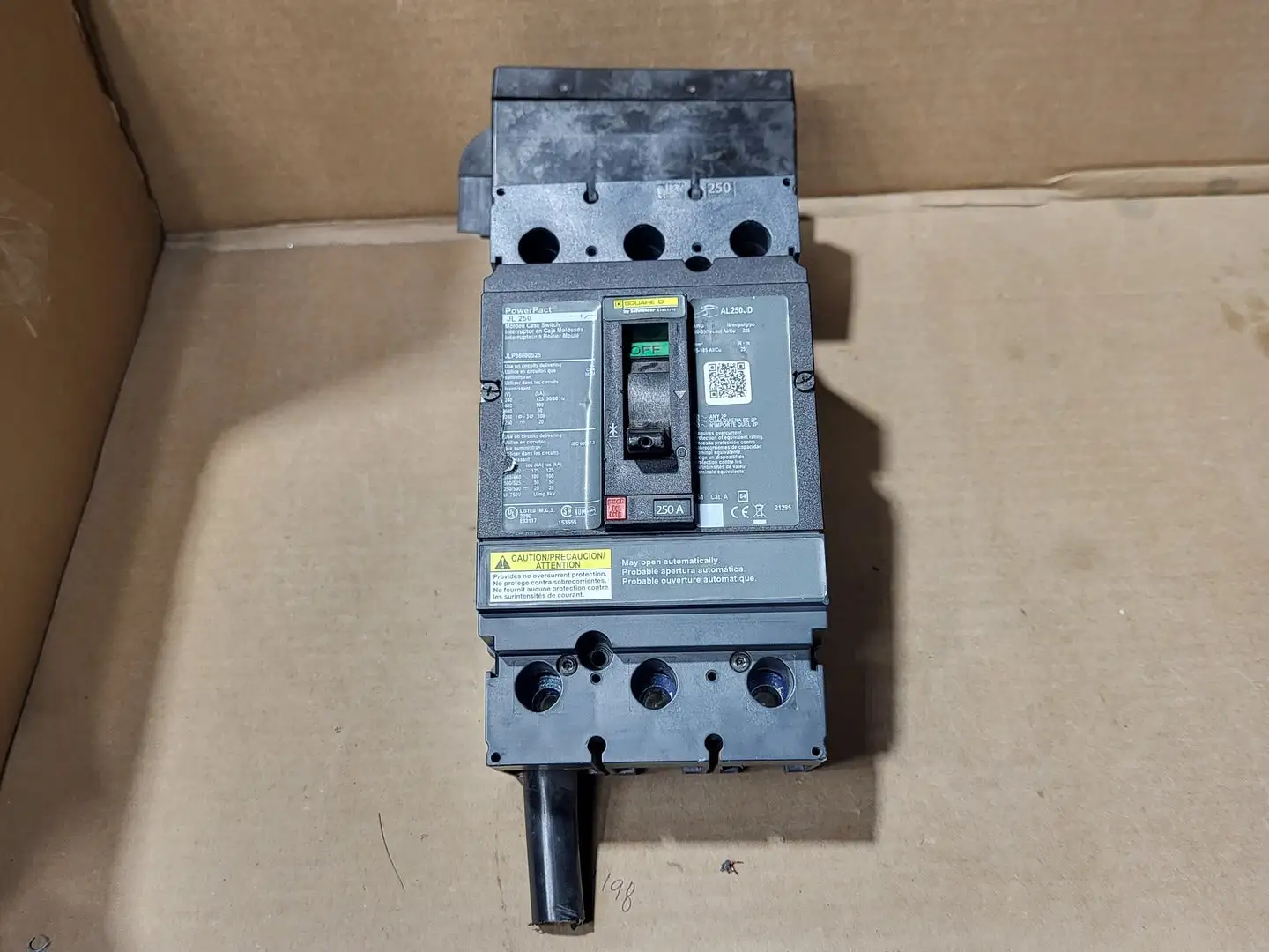USED SQUARE D JLP36000S25