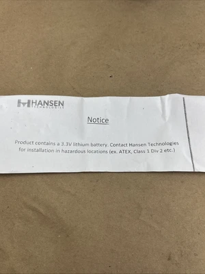 NEW Hansen H5632R/300P