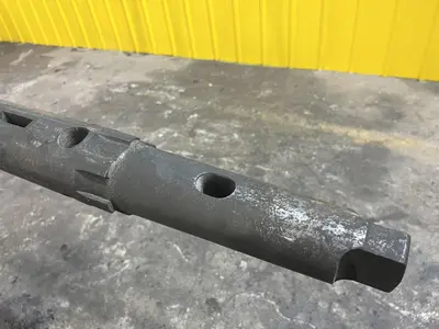 4" DIAMETER X 15' LONG BORING BAR WITH MORSE TAPER: STOCK #20648