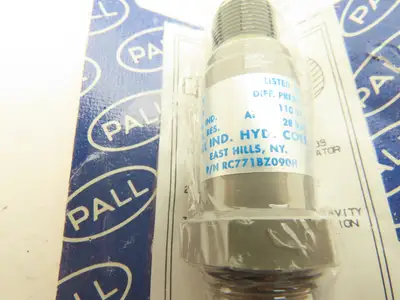 Pall RC771BZ090H Hydraulic Pressure Sensor Switch 110VAC