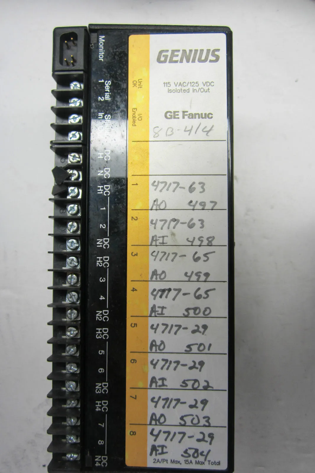 GE FANUC IC660ELS100D I/O MODULE