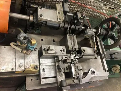 3376-145 Four Slide (4-Slide) Wire Forming Machine for Jewelry Earring Loop/Eyelet Wire Size .098
