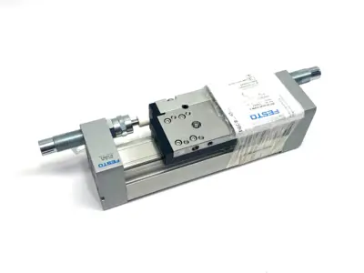 USED FESTO DBL-ACTING LINEAR DRIVE DUAL SHOCK ABSORPTION