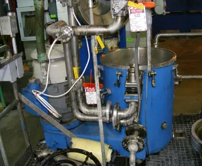 Westfalia TA 140-02-576 separator, 316SS.
