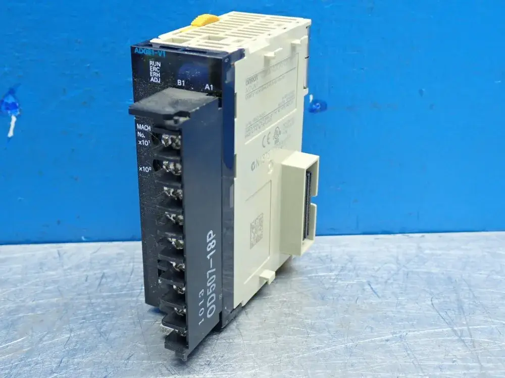 Used OMRON CJ1WAD081V1 PLC Processors | HGR 24 #753005