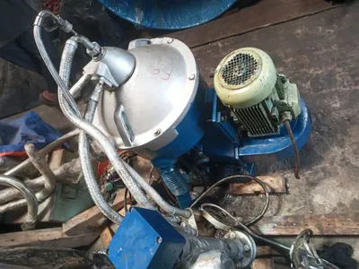 Alfa-Laval S-821 fuel/lube oil purifier, 316SS.