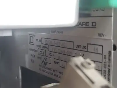 USED SQUARE D MODEL 6