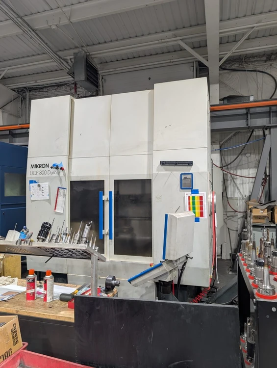 Used 2004 MIKRON UCP 800 Vertical Machining Centers CA | MACHINERY INC. #861406