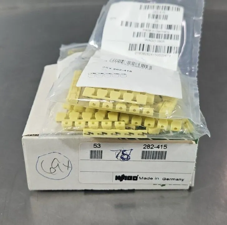 WAGO 282-415 Screwless Clamping System - Box with 69. Loc 3E-38