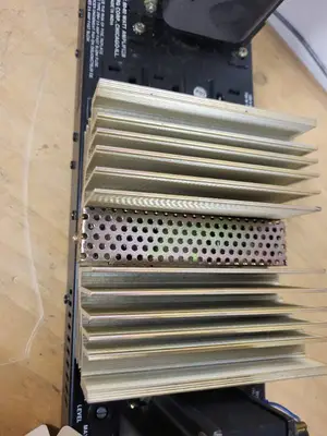 Rauland Borg DAX 60-60 Watt Amplifier with Transformers and Heat Sink