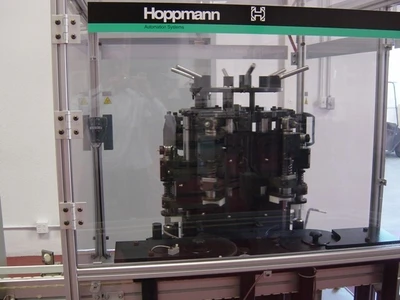 Hoppmann, filling & capping line, 8-station, conveyor control