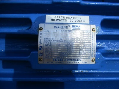 USED TECO WESTINGHOUSE 364TS
