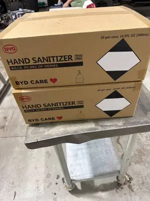 BYD Care Hand Sanitizer Cases