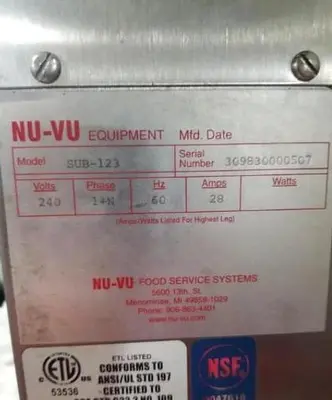 USED NU VU SUB 123