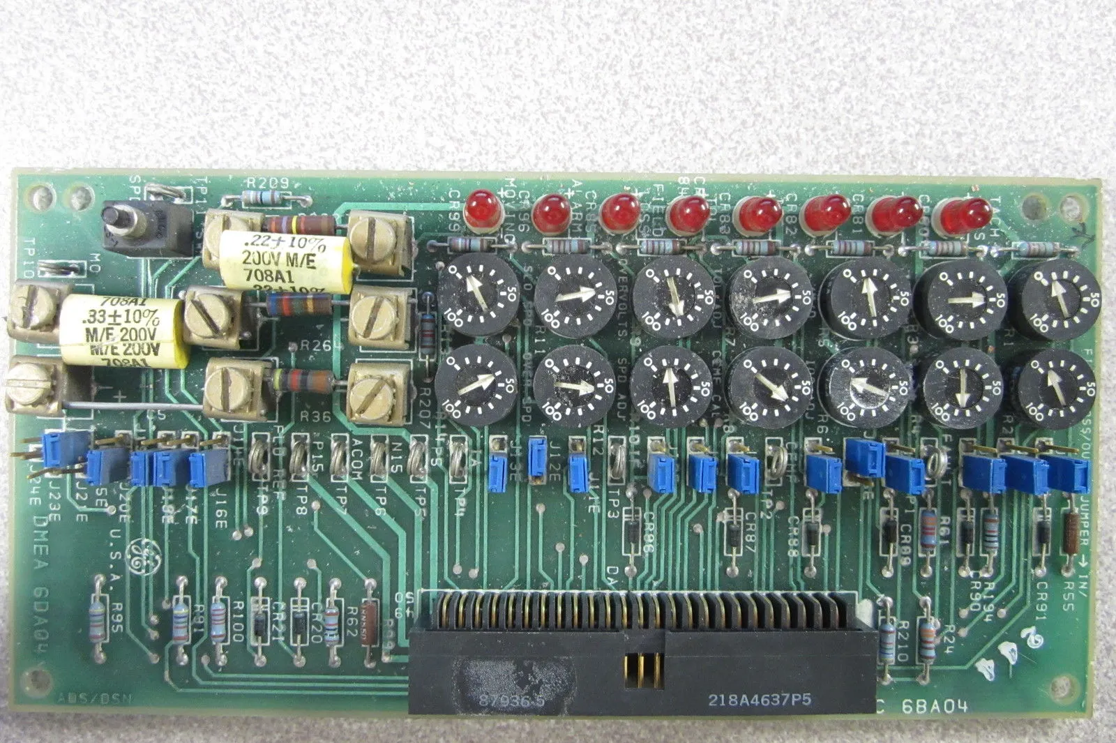 GENERAL ELECTRIC DS3800DMEA1D1C MOTOR EXCITER CONTROL