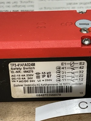 USED EUCHNER TP3-4141A024M