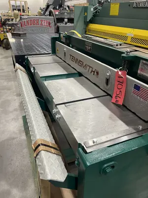 New | in-Stock TENNSMITH 52 Foot Power Shears Michigan US | Vander Ziel Machinery Sales #480061