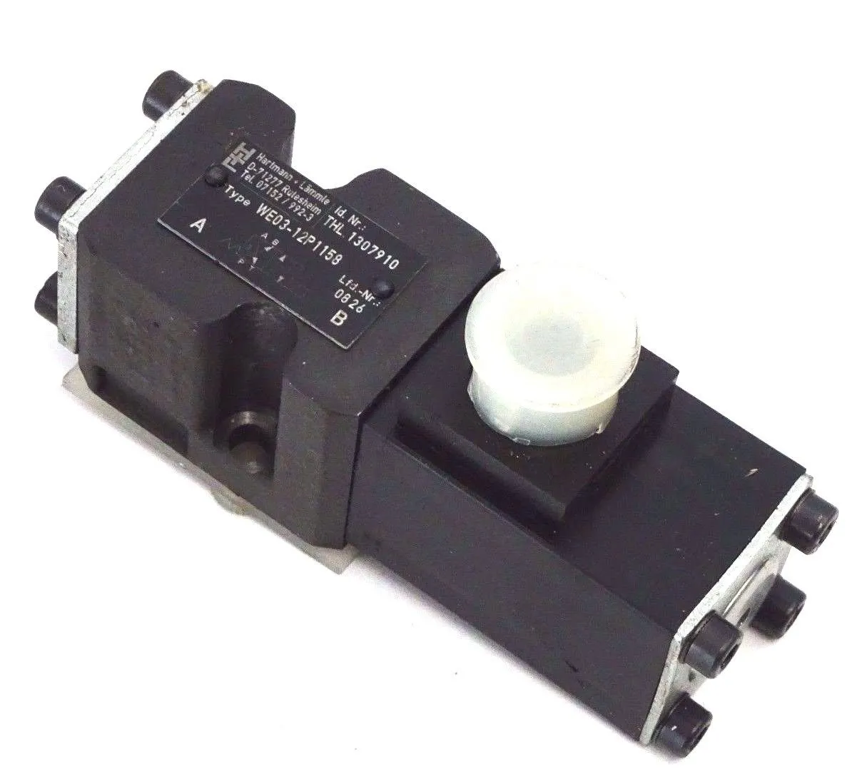 NEW HARTMANN LAMMLE WE03-12P1158 VALVE