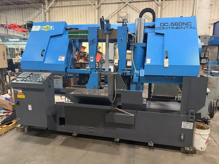 Used 2021 DOALL DC-560NC Horizontal Band Saws Michigan US | Westbrook Engineering #1232250