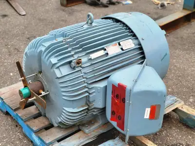 125 hp, 460 volts, 3565 rpm, 444TS Electric Motor
