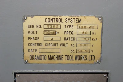 USED OKAMOTO IGM-1E