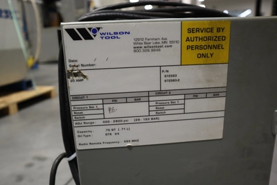 Used WILSON TOOL 972583 Hydraulic Pumps Minnesota US | Machinesused.com #1295558