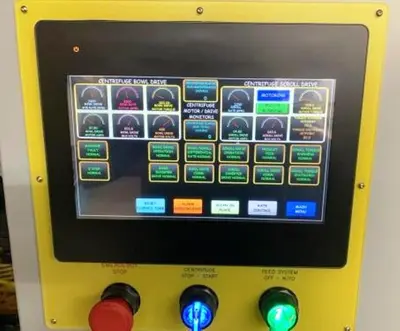Sharples P660 Super-D-Canter centrifuge, 316SS.